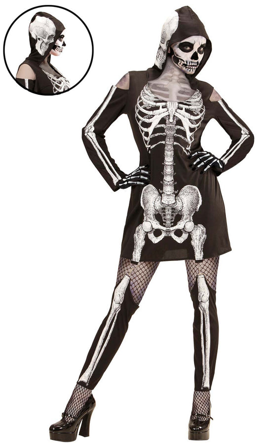 Disfraz de Esqueleto Calavera para mujer I Don Disfraz