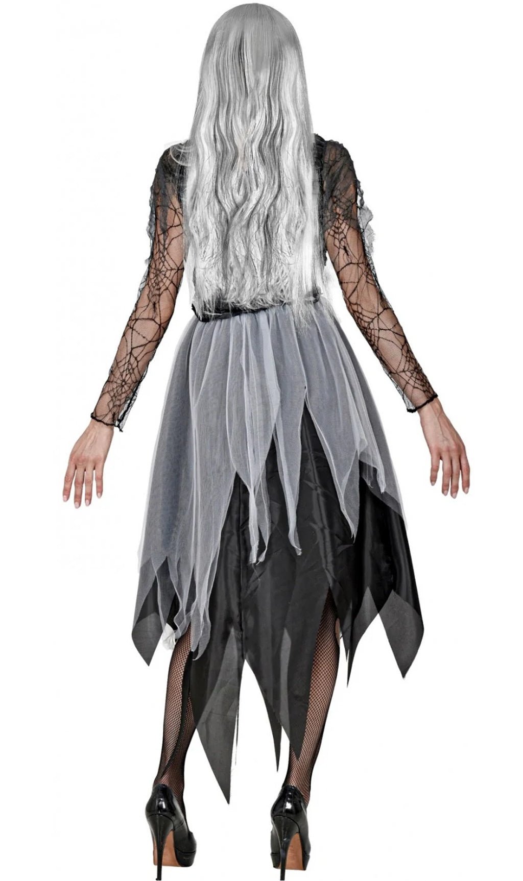 ▷ Costume Morticia Addams gotica donna più terrificante di Halloween