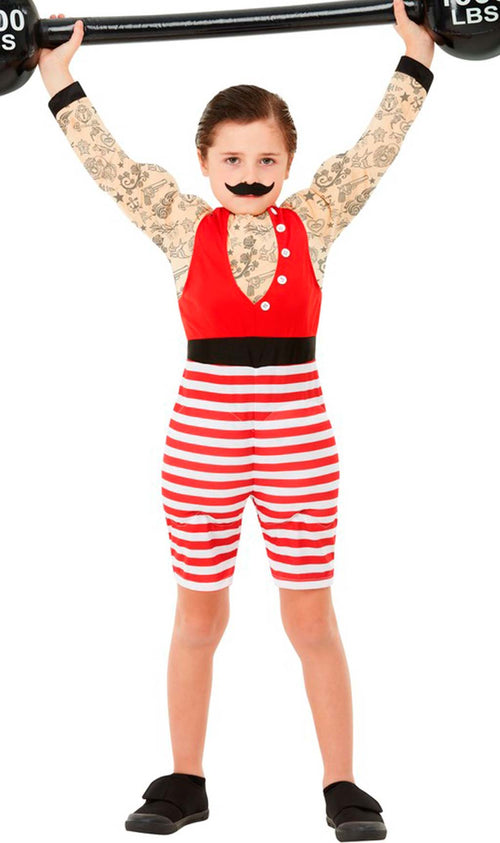 Costume da Forzuto di Circo Lusso per bambini