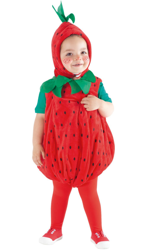 Vestito Da Fragola Halloween Costume Travestimento Fragola Costume