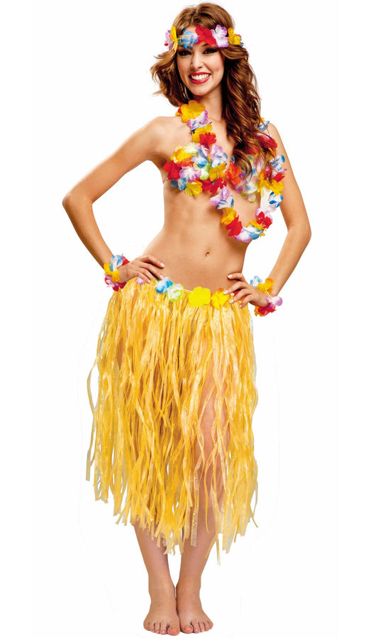 Disfraz de Hawaiana Aloha para mujer I Don Disfraz