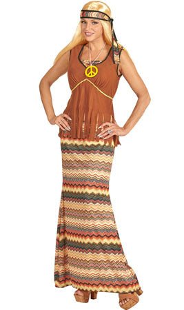 Disfraz de Hippie Elegante para mujer I Don Disfraz