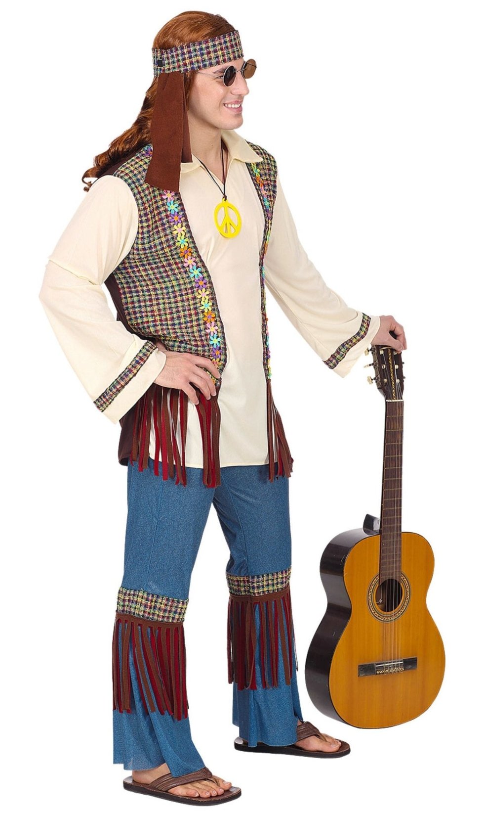 Disfraz de Hippie Reggae para hombre I Don Disfraz