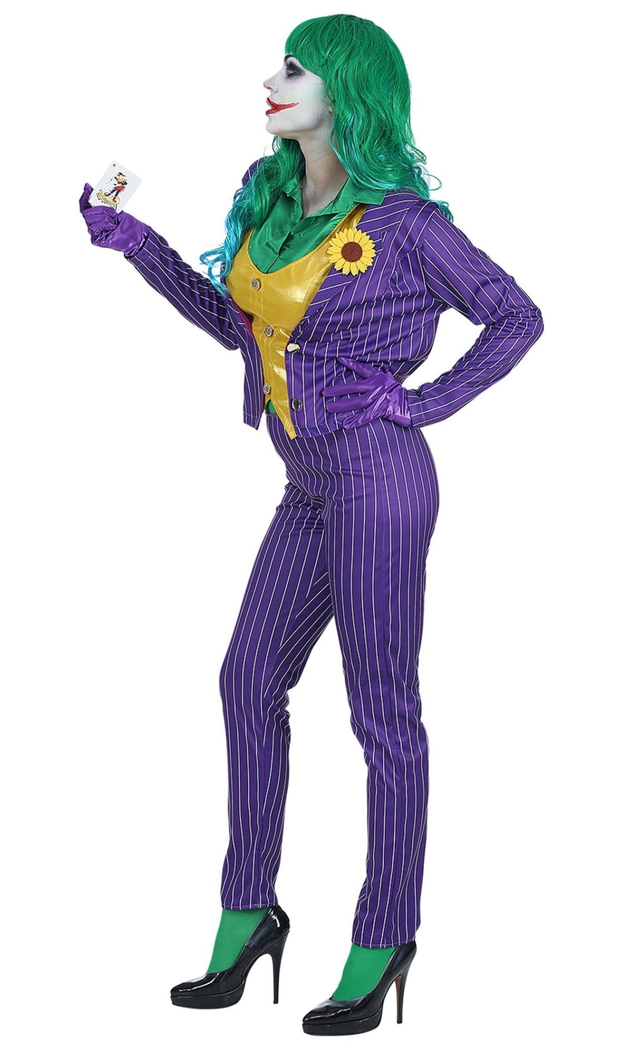 Costume XL da Joker Pazzo per donna