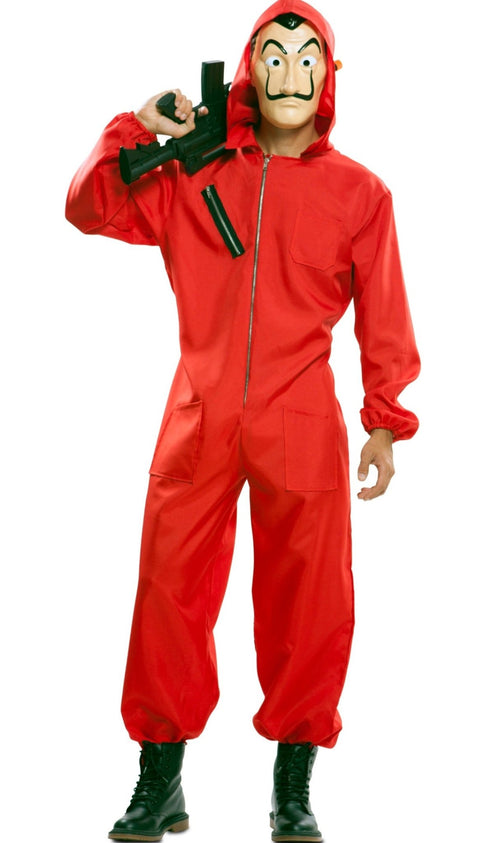 Costume Adulto Vestito Carnevale La Casa Di Carta Bambino Netflix