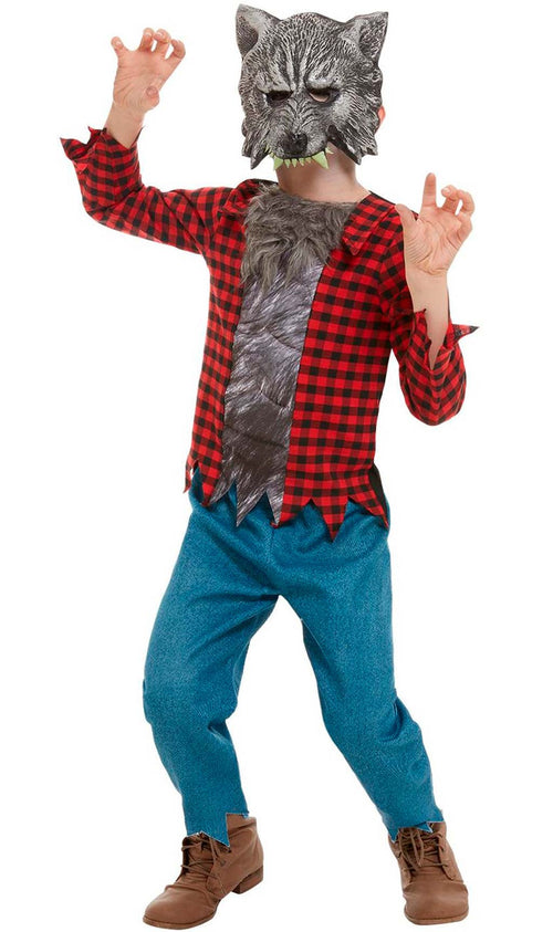 Costume da Lupo Feroce per bambini Costumalia by Signor Costume