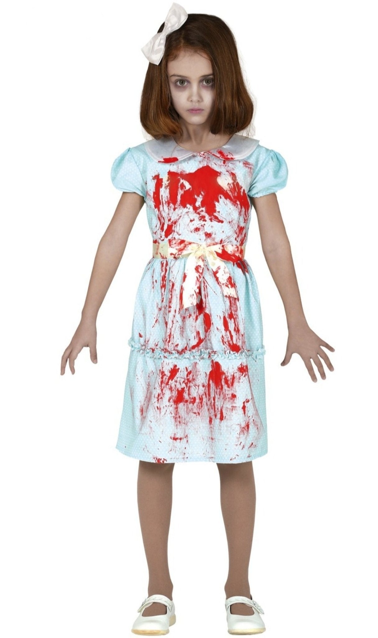 Disfraz de Niña del Resplandor Sangrienta infantil I Don Disfraz