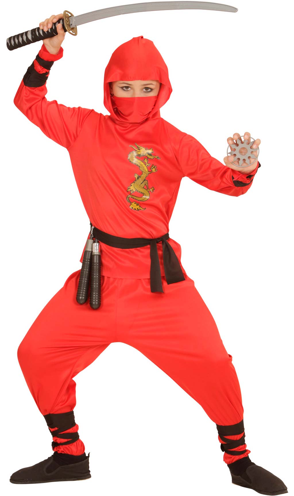 Costume da Guerriero Ninja bambina