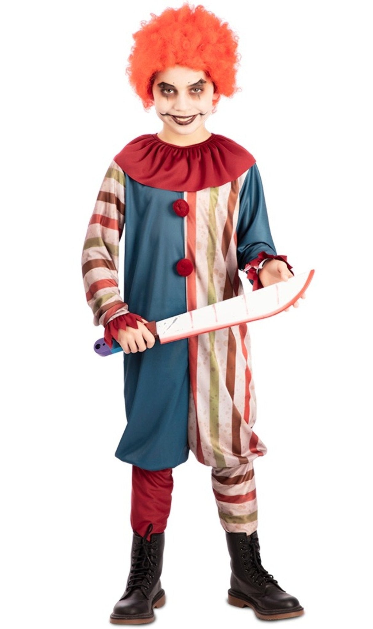 Costume pagliaccio/clown bambino