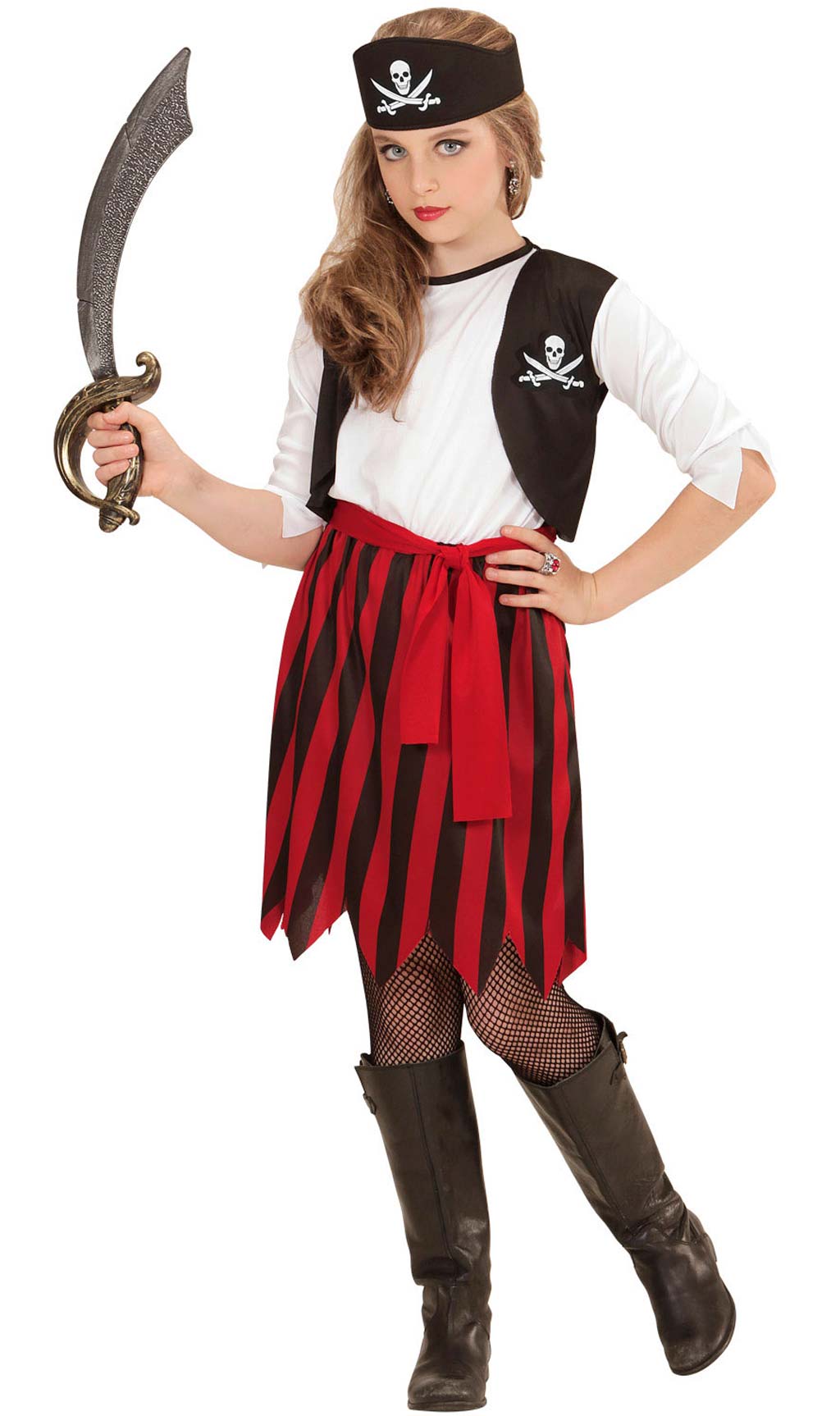 Disfraz de Pirata Clásica para niña I Don Disfraz