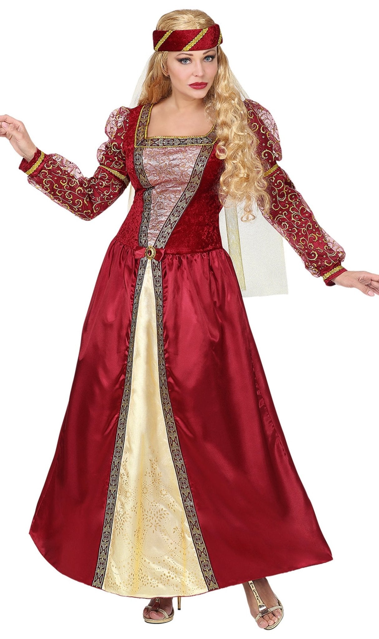Costume XL da Principessa Medievale Aisa per donna