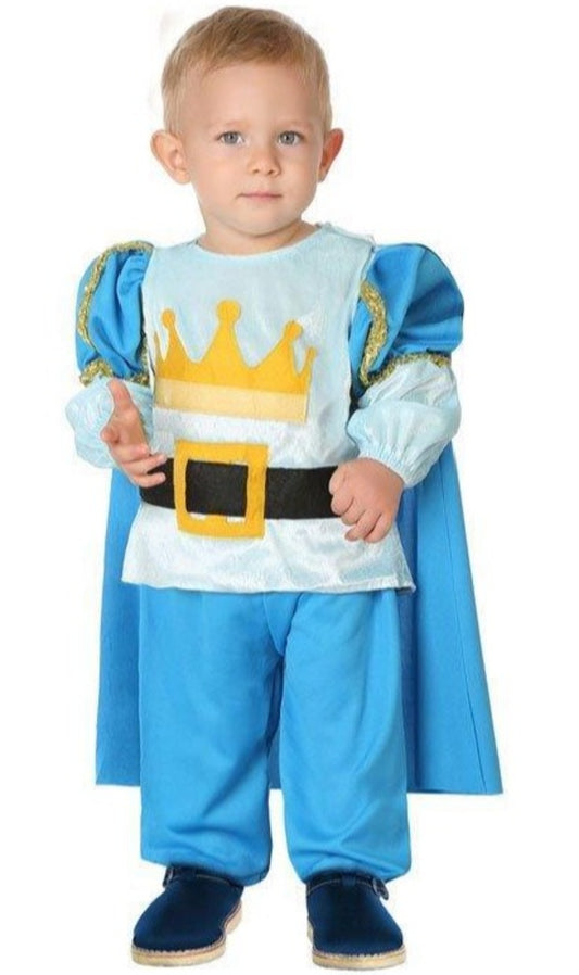 Disfraz de Príncipe Azul Corona para bebé I Don Disfraz