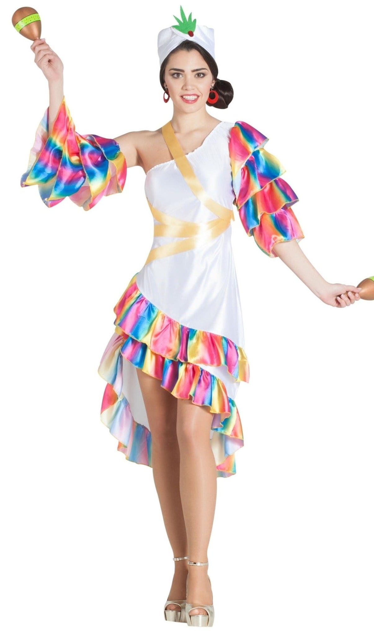 Costume da Ballerina Rumba Caraibica per adulta Costumalia by