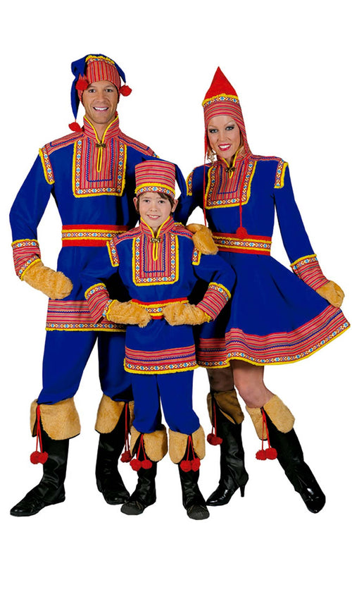 Costume da Sami Scandinavo per bambino