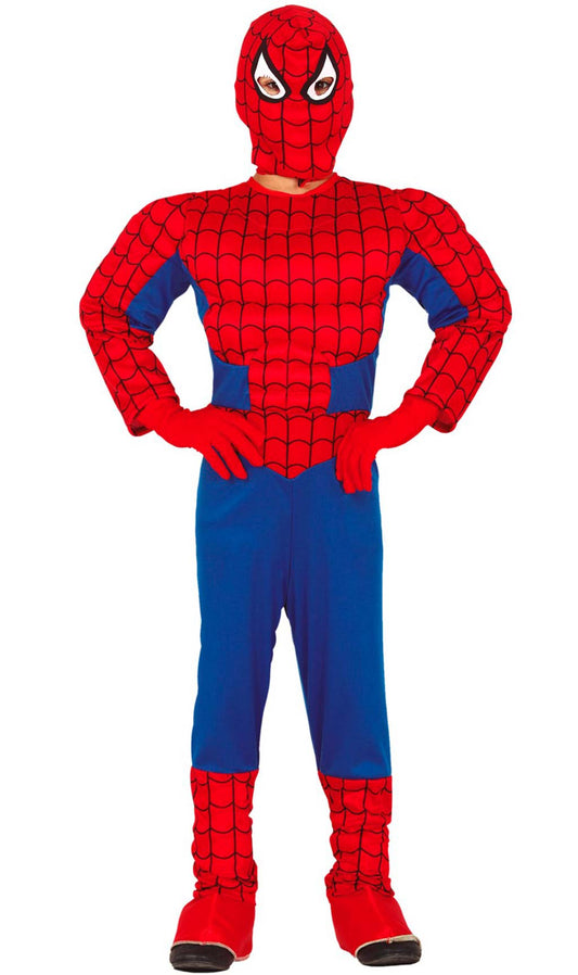 Disfraz de Spider Boy Musculoso para niño I Don Disfraz