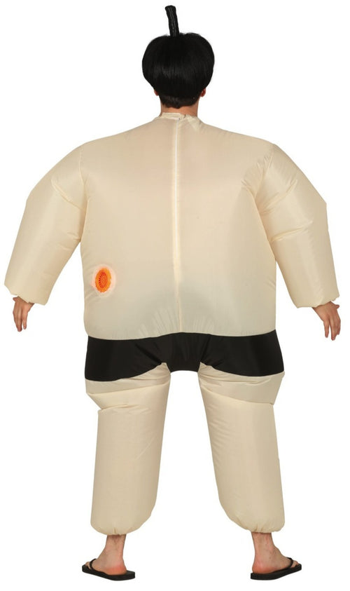 Costume gonfiabile da lottatore di sumo gigante per uomo