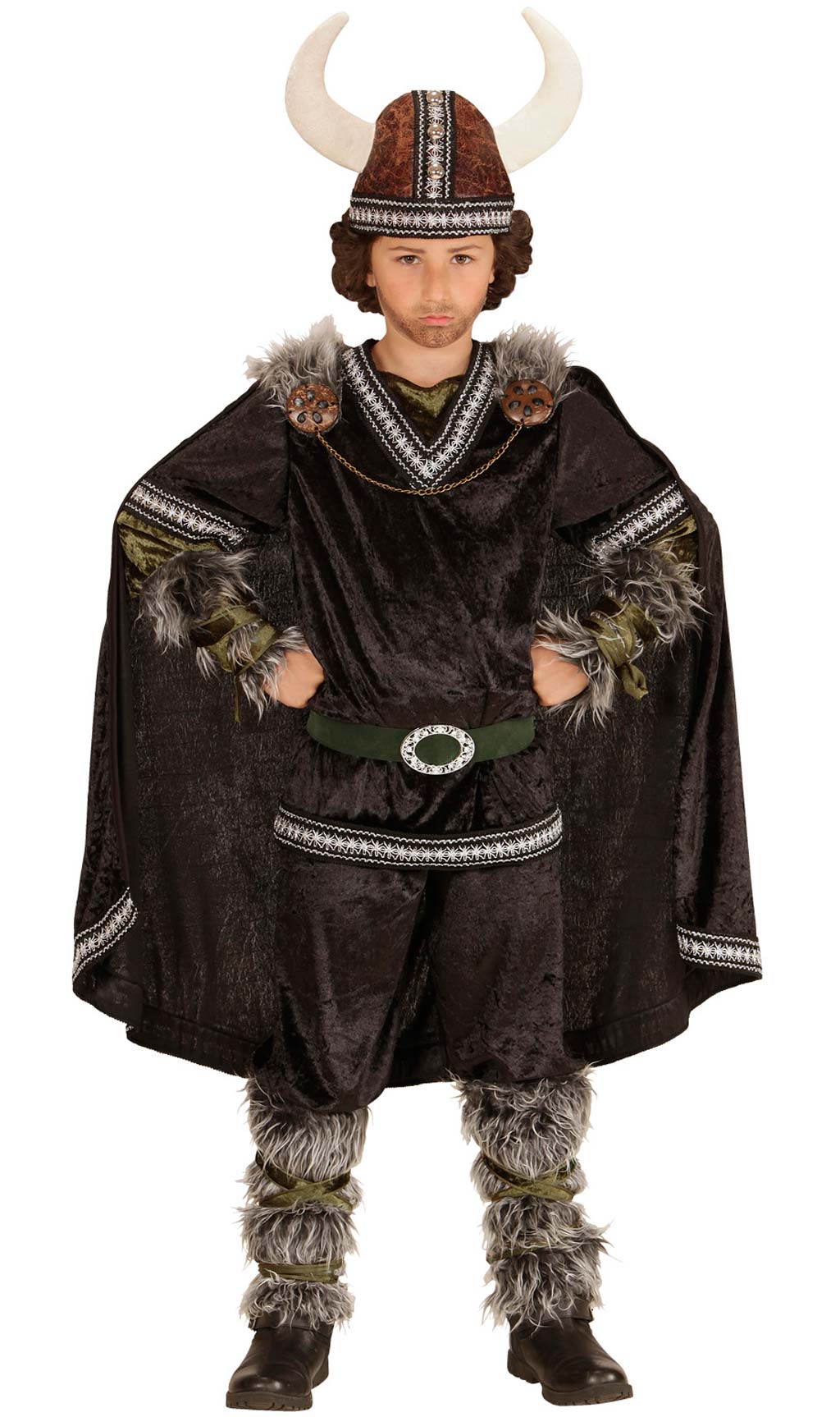 Disfraz de Vikingo Capa infantil I Don Disfraz