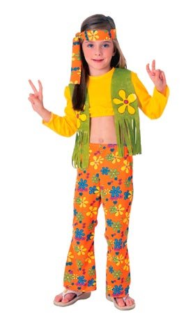 Costume da Hippy XXL Turchese per uomo