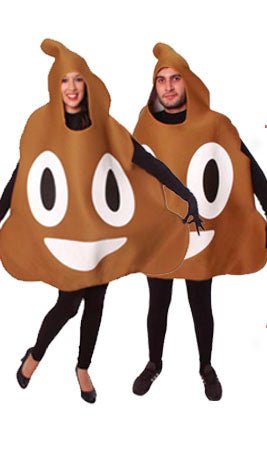 Disfraz de Emoticono Caca adulto I Don Disfraz