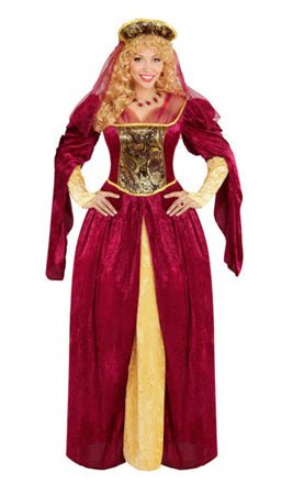 Disfraz de Reina Medieval Regina para mujer I Don Disfraz