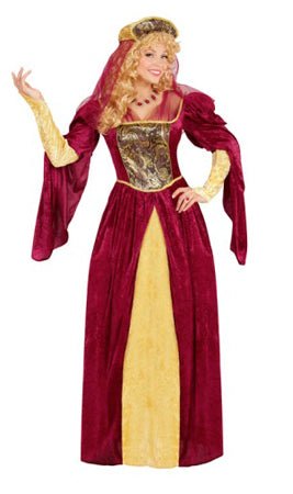 Disfraz de Reina Medieval Regina para mujer I Don Disfraz