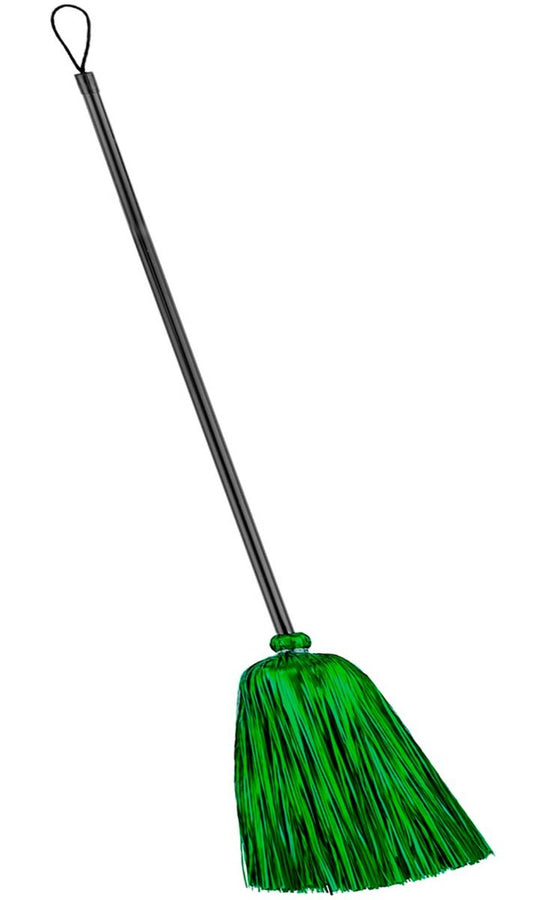 Scopa Verde in Fili di Lamé