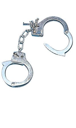 Set 3 Manette Finte Nere + Dado E Campanello - Perfetto Per Costumi Di Polizia, Infermiera E Sicurezza!