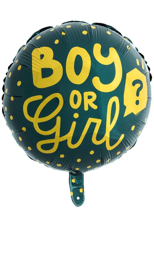 Palloncino gender reveal metallizzato