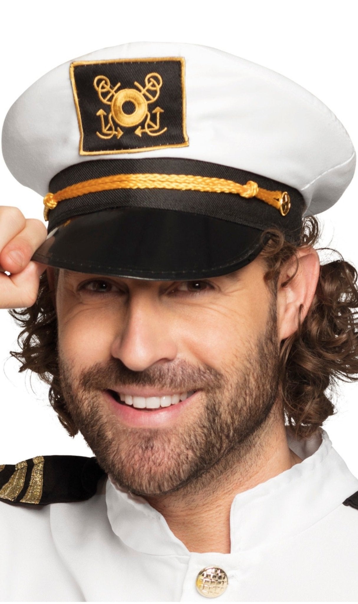Cappello Capitano della Marina Bianco