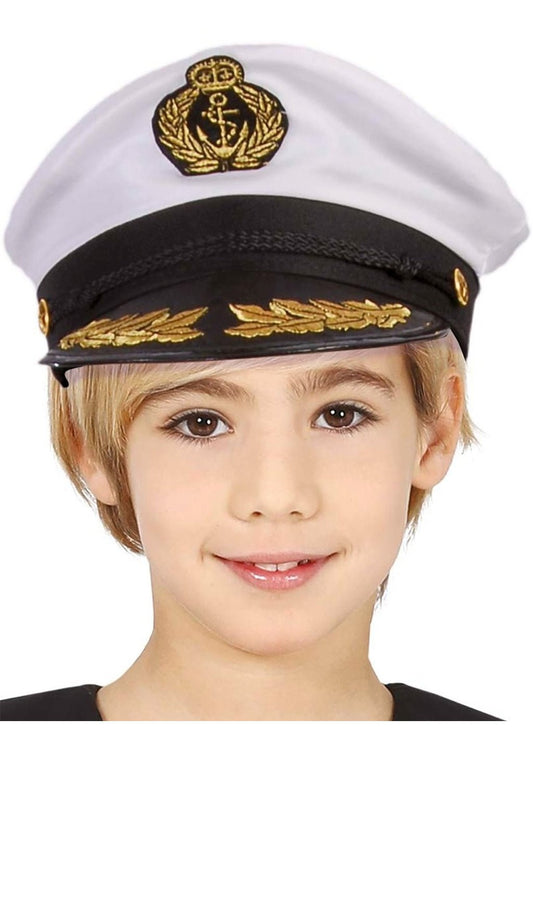 Cappello da capitano della Marina per bambini