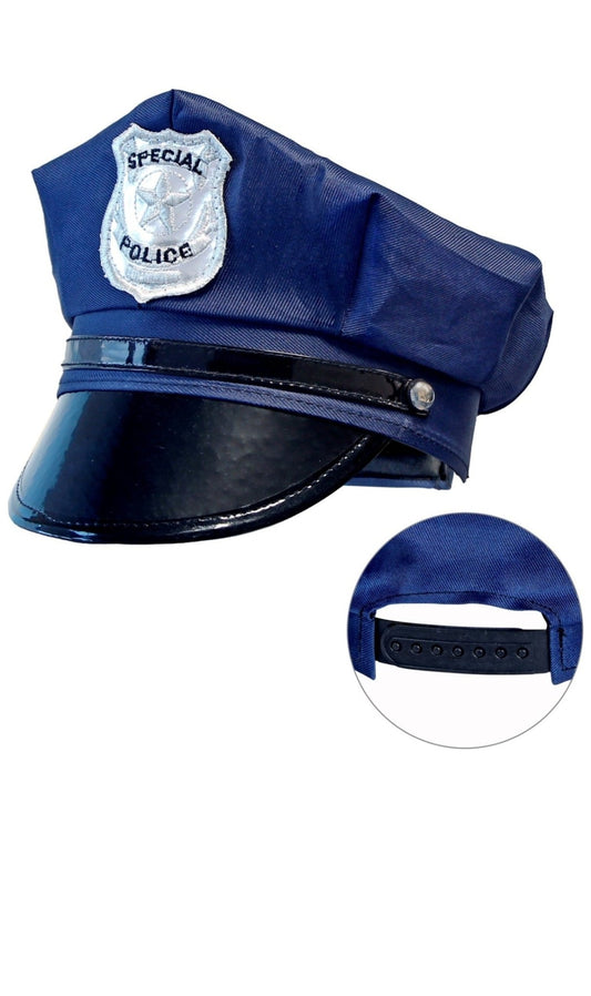 Cappello da Poliziotto Blu bambino