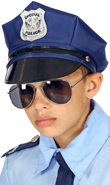 Cappello da Poliziotto Blu bambino