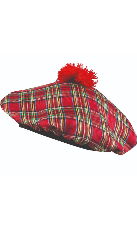 Cappello Scozzese Rosso