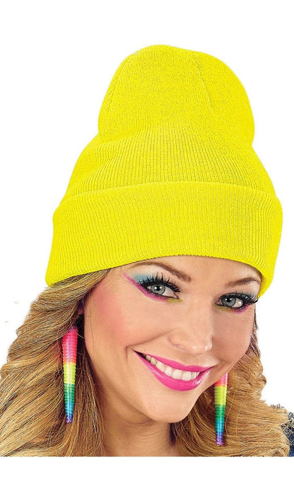 Berretto Giallo Fluorescente