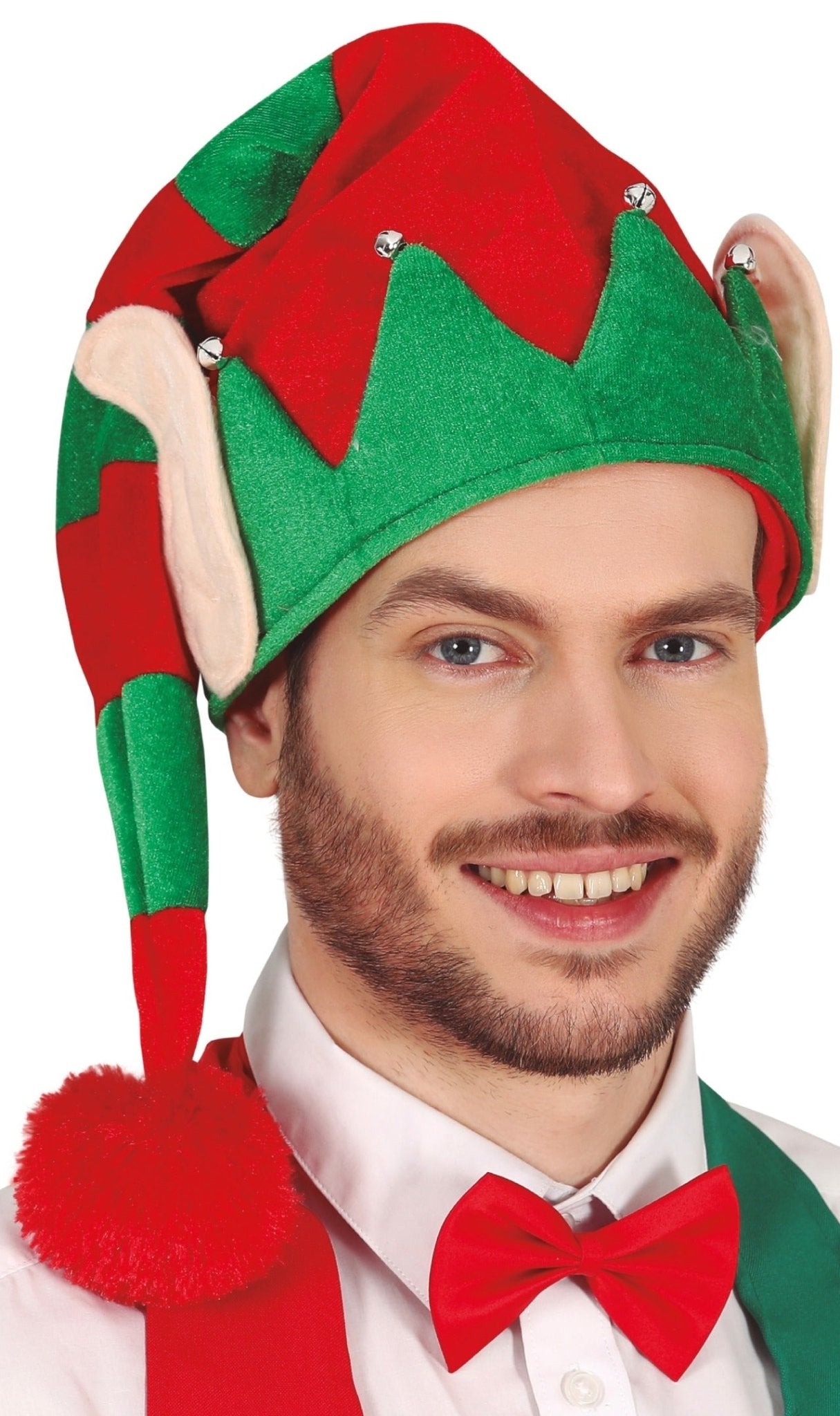Cappello da Elfo bicolore con orecchie