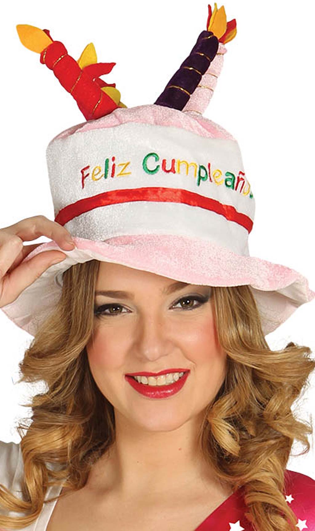 Cappello da Feliz Cumpleaños" Rosa"
