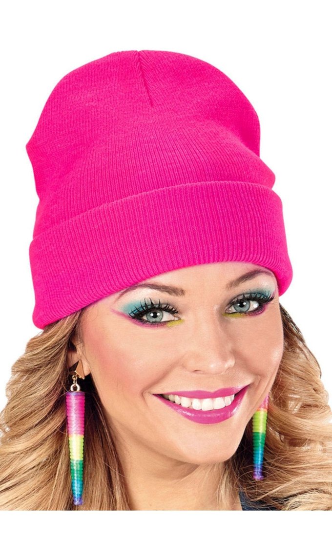 Berretto Fucsia Fluorescente