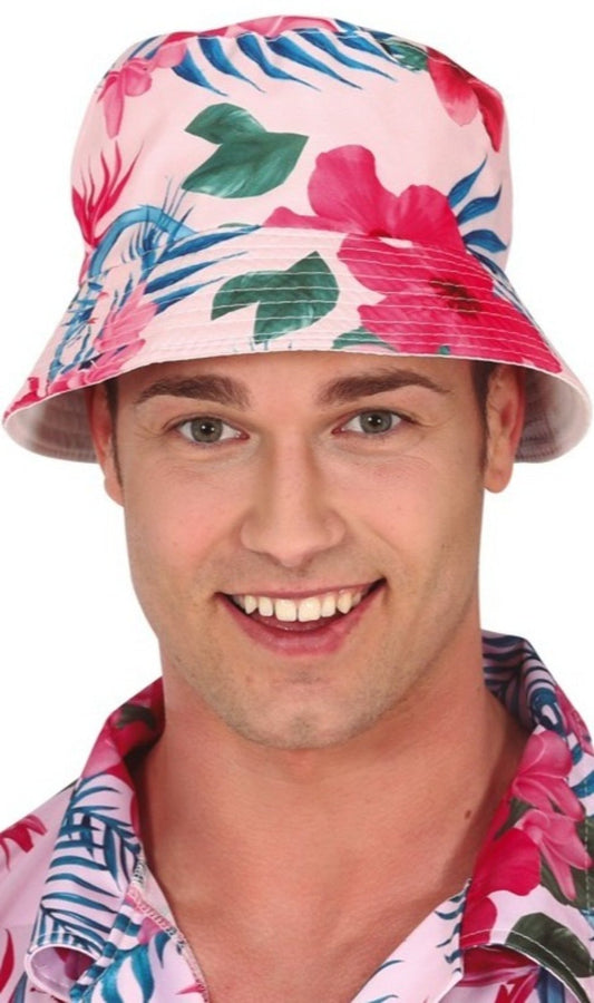 Cappello Hawaiano Fenicotteri