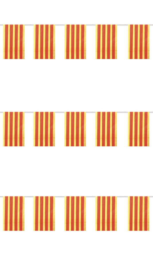 Festone rosso e giallo