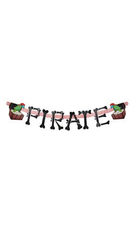 Festone Pirata Ossa