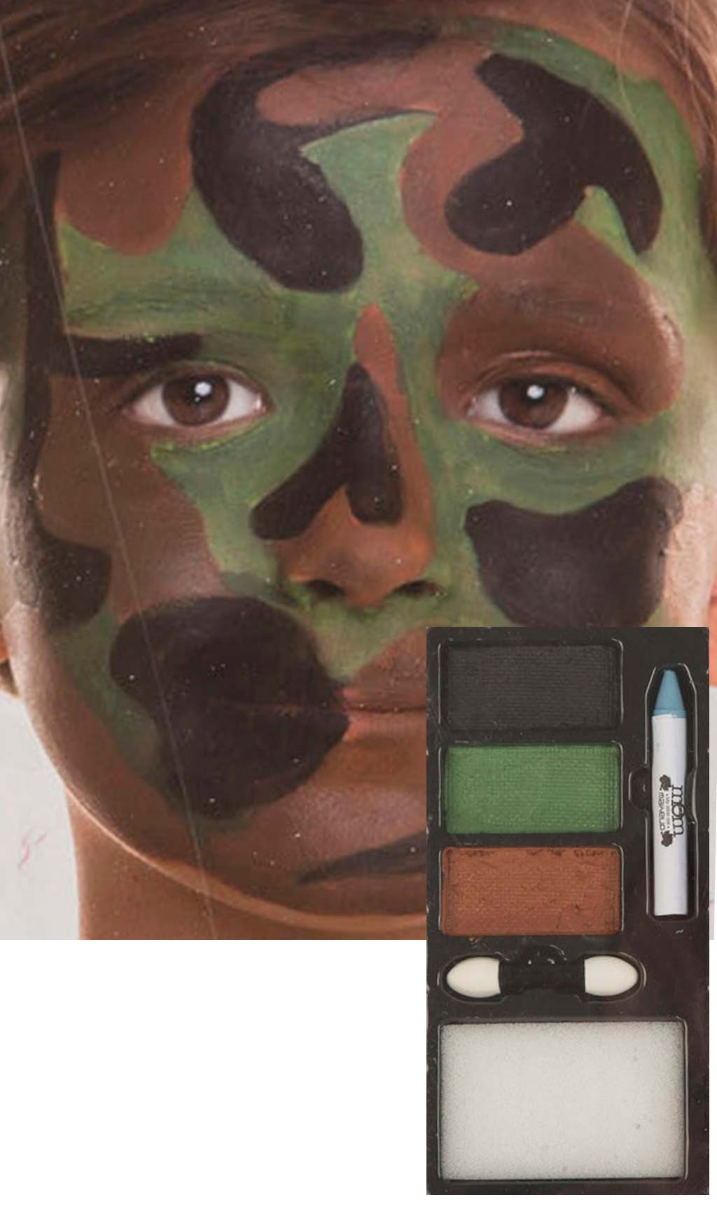 Kit Trucco Militare bambino