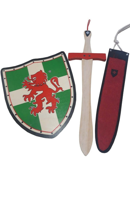 Set Medievale di Legno