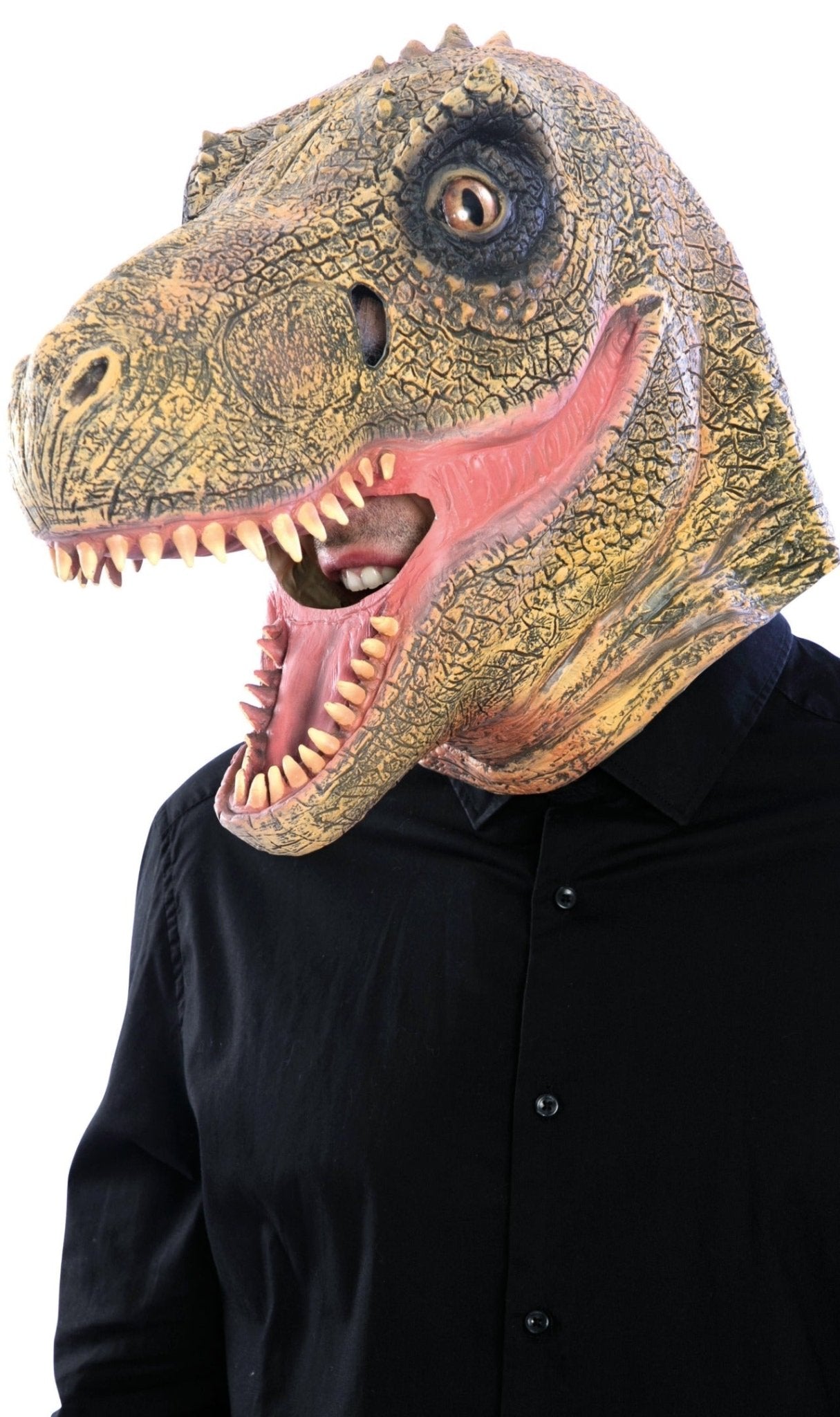 Maschera da Lattice Dinosaurio Mandibola Mobile