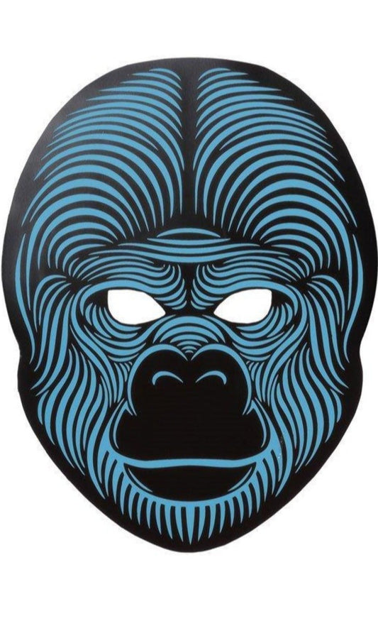 Maschera da Gorilla Led Interattiva