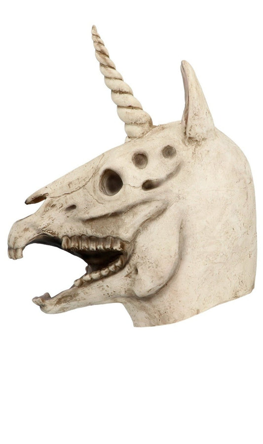 Maschera in lattice di scheletro di unicorno