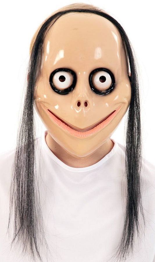 Maschera Momo Creepypasta per bambini