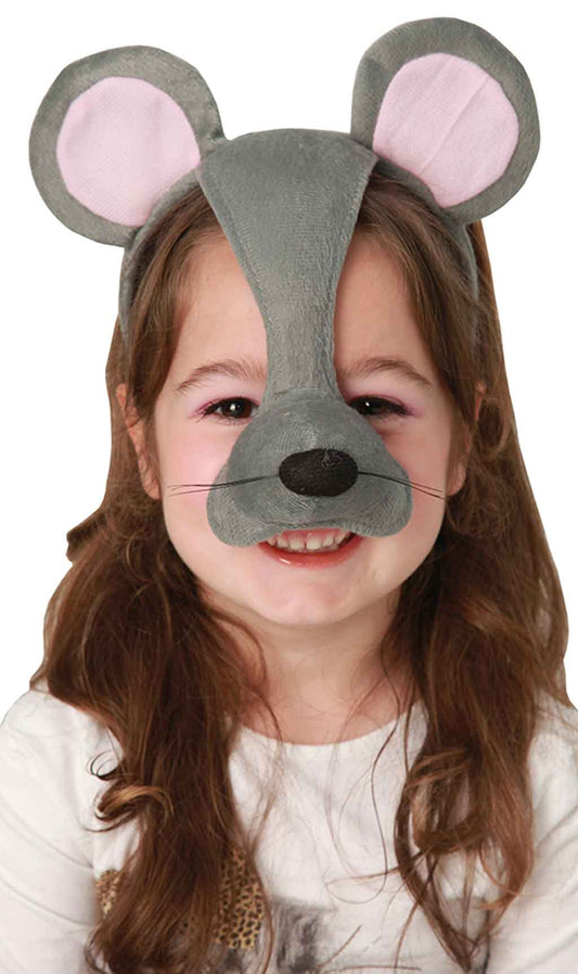 Maschera da Topolino Grigio