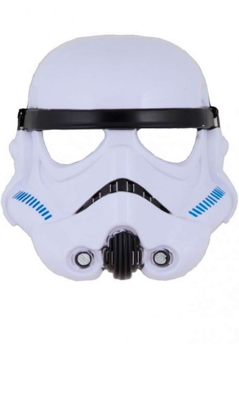 Maschera Frontale Stormtrooper bambino