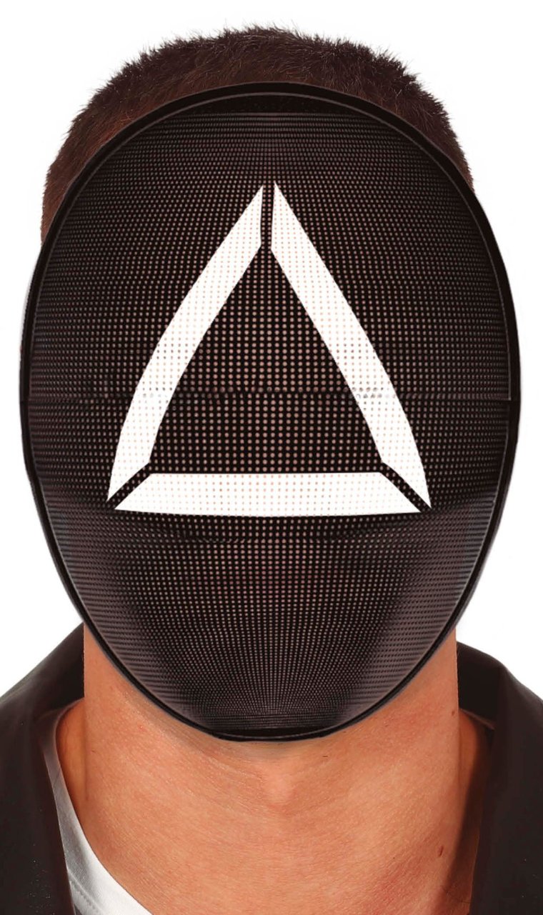 Squid Game Guard Mask Triangle