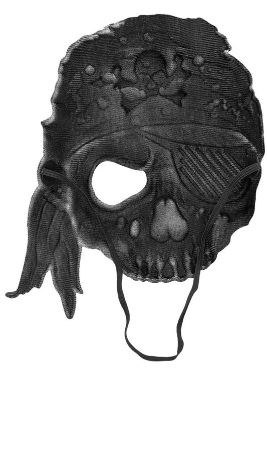 Maschera Zombie pirata Eva infantile